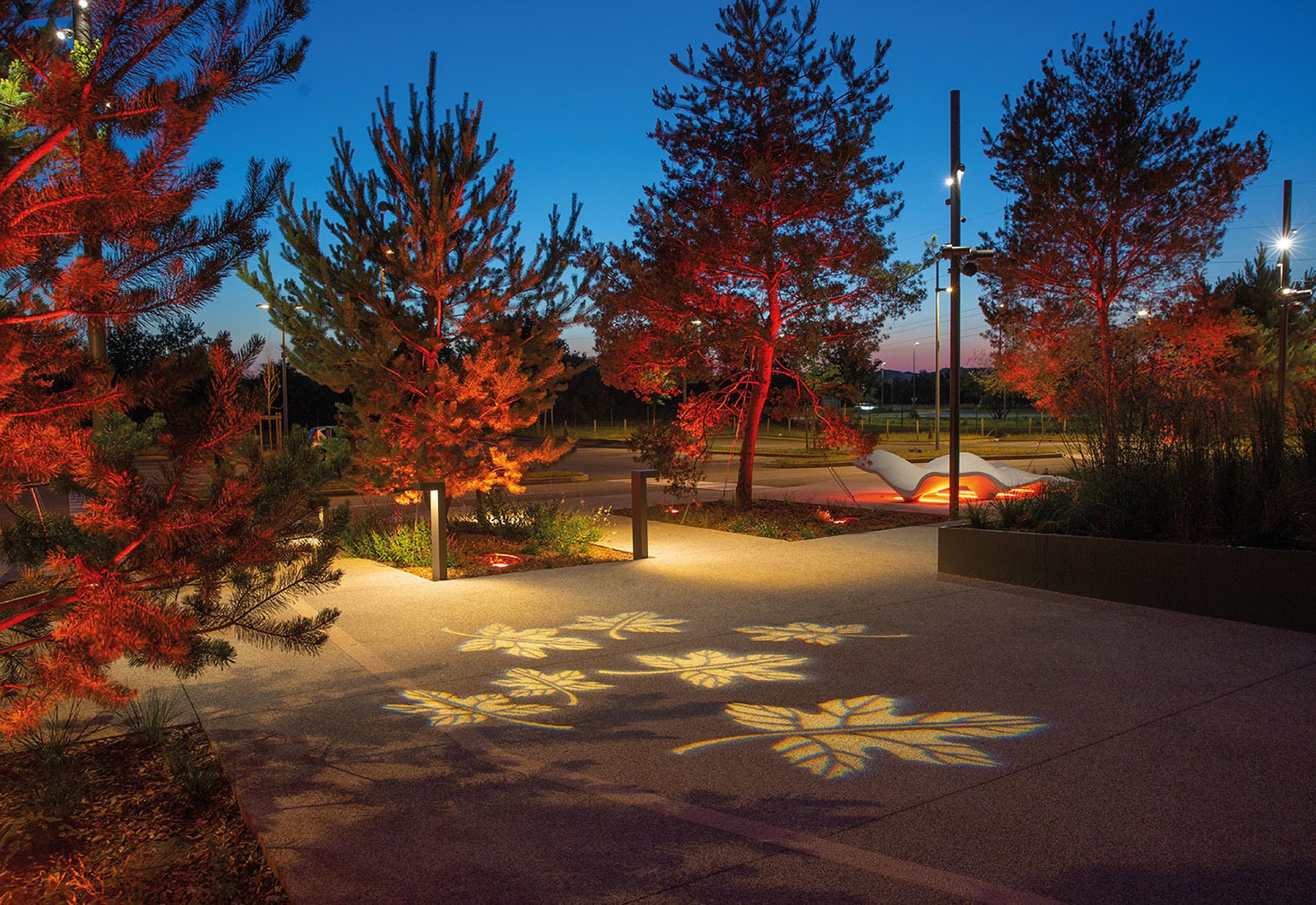 Application Light for Landscape and Gardens