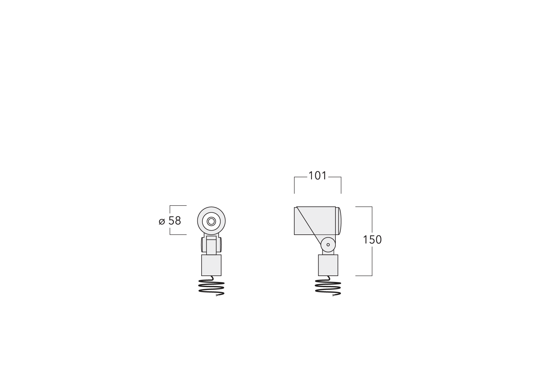 FLC301 Spigot mounted Schematics