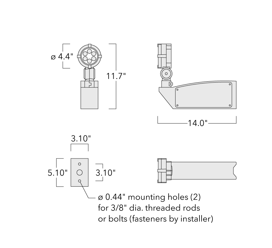 FLC121 LED - Ceon Schematics