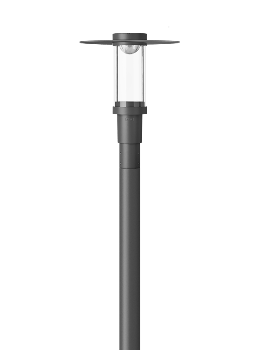 IP66.  Class I.  IK09.  Marine-grade, die-cast aluminum alloy.  5CE superior corrosion protection including PCS hardware.  Silicone CCG® Controlled Compression Gasket.  PMMA main lens.  CAD-optimized indirect optics for superior illumination and glare control.  Integral driver in thermally separated compartment.  Factory-installed LED circuit board.  0-10V Dimming comes standard with luminaire.  Luminaire is factory-sealed and does not need to be opened during installation.  

Recommended mounting height 10-20 ft.  

Specify product with 7 Digit product code – Finish Color.  Accessories, such as mounting, optical, and electrical, must be specified separately.  
Example: XXX-XXXX-9004 (Black) 
+ XXX-XXXX (Accessory 1)