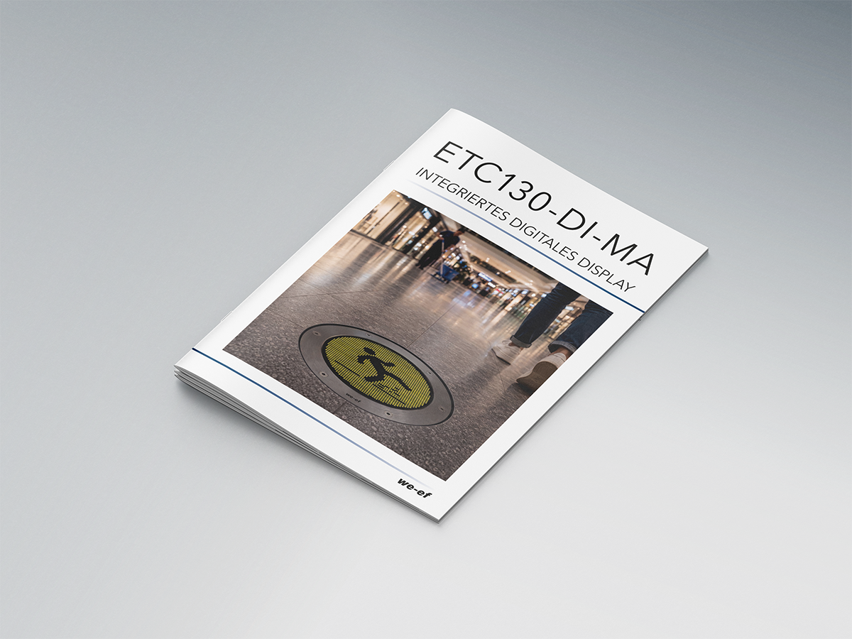 ETC100-DI Produktbroschüre - Intelligente Bodenleuchten mit integriertem Display von WE-EF