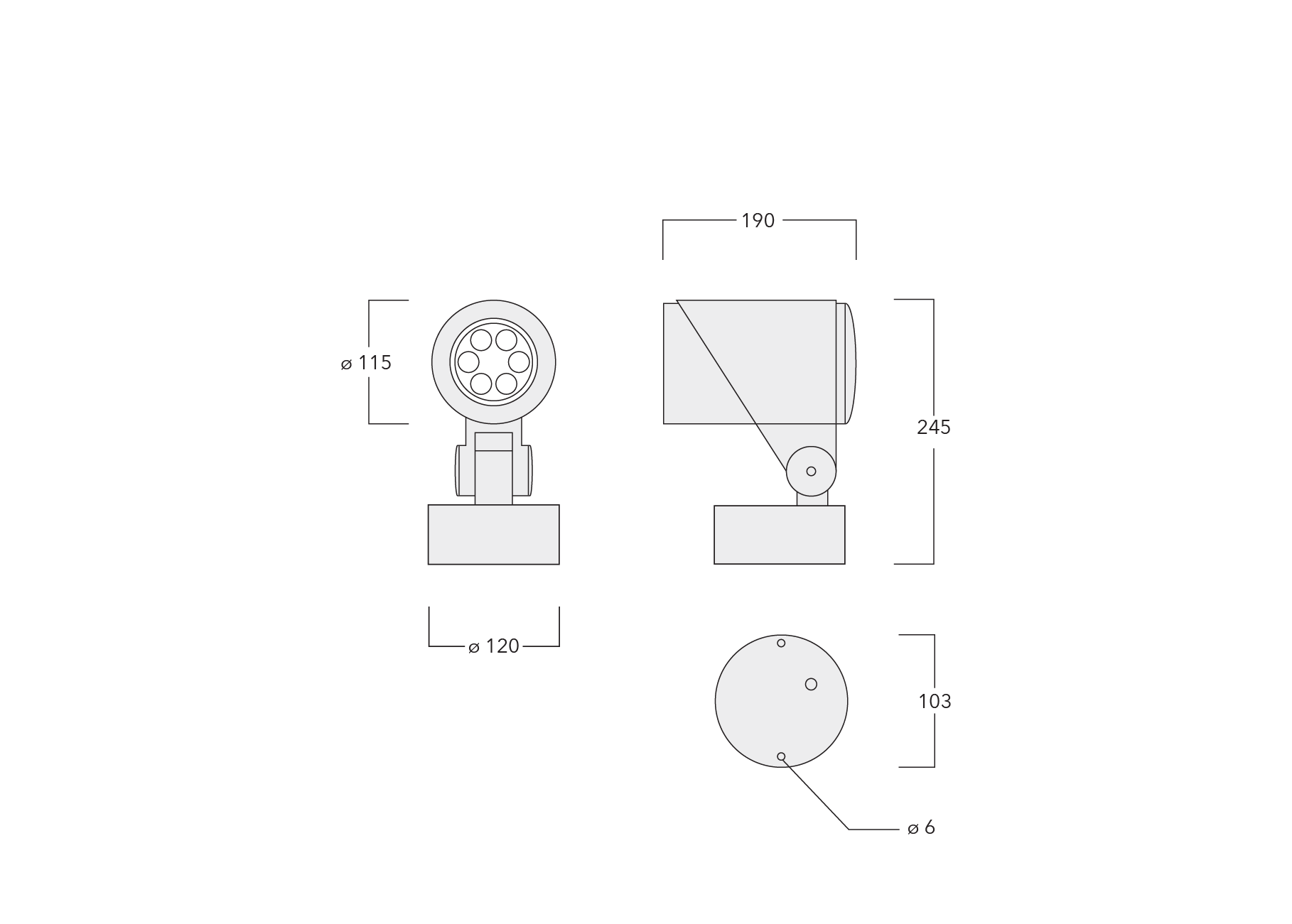 FLC321 Surface mounted Schematics