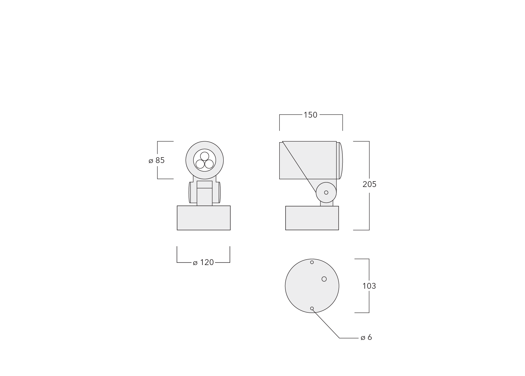 FLC311 Surface mounted Schematics
