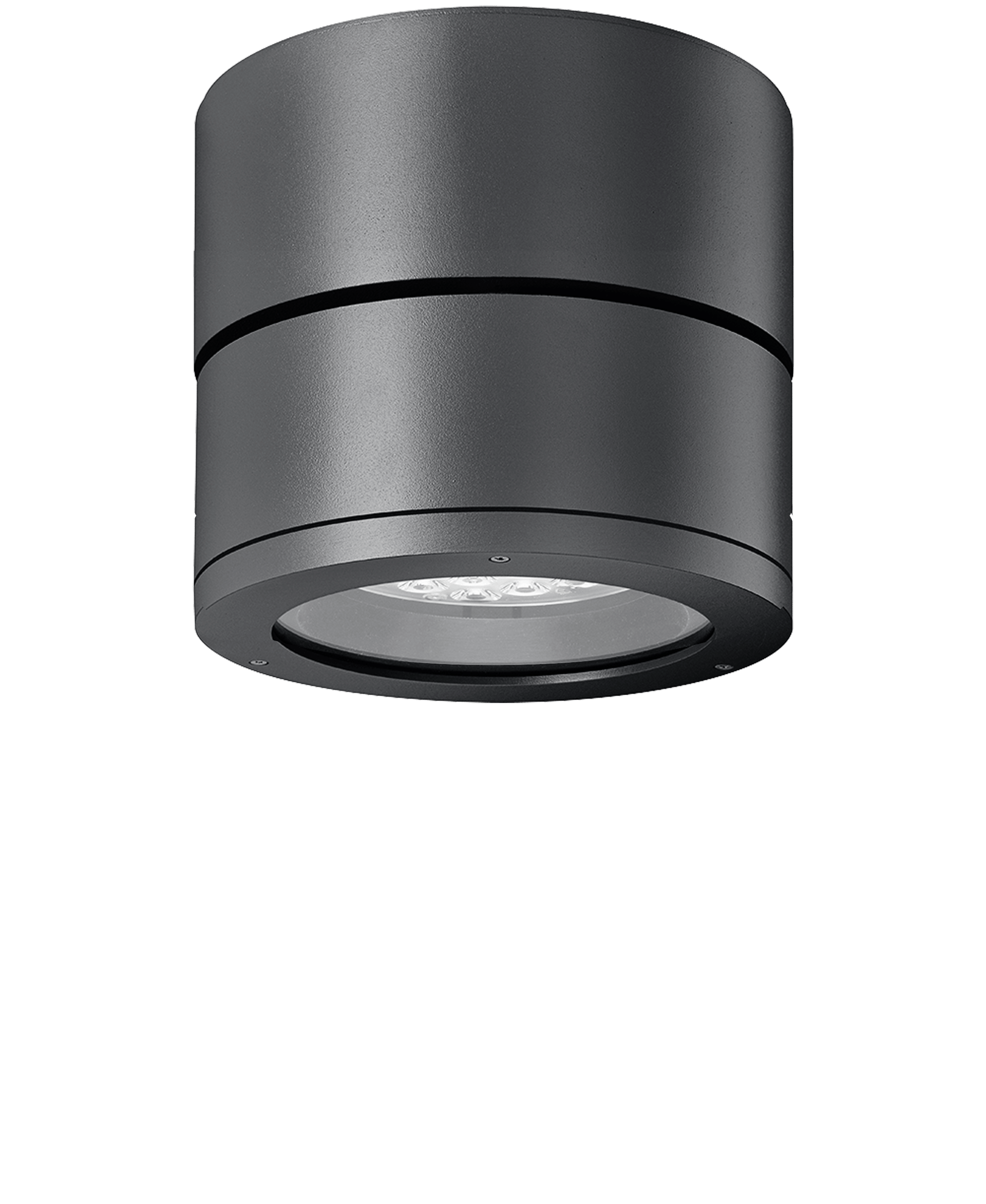 IP65. Class I. IK07. Marine-grade, die-cast aluminum alloy. 5CE superior corrosion protection including PCS hardware. Silicone CCG® Controlled Compression Gasket. Safety glass lens, hinged. CAD-optimized optics for superior illumination and glare control. Integral driver in thermally separated compartment. OLC® One LED Concept. Factory-installed LED circuit board. 0-10V Dimming comes standard with luminaire. Frame with safety catch.
Suitable for installation over recessed junction box.
Specify product with 7 Digit product code – Finish Color. Accessories, such as mounting, optical, and electrical, must be specified separately.
Example: XXX-XXXX-9004 (Black)
+ XXX-XXXX (Accessory 1)