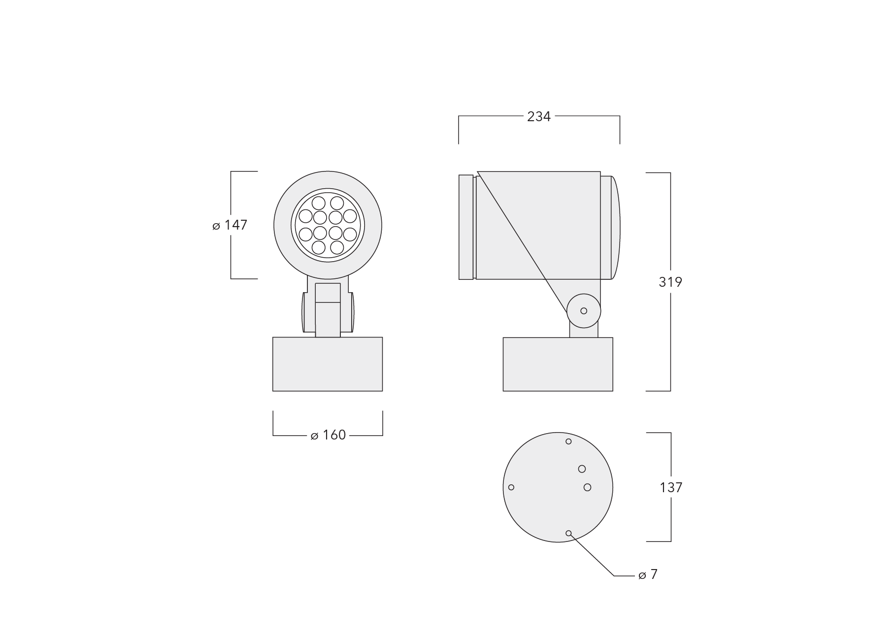 FLC331-CC Surface mounted Schematics