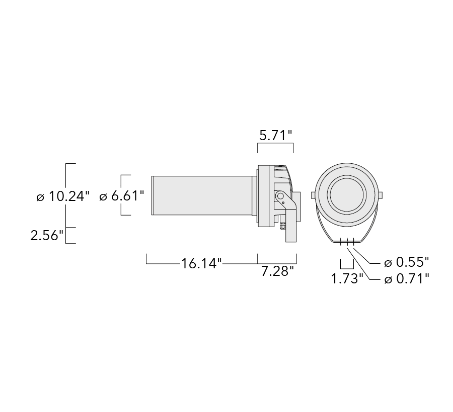 FLC230 LED TUNABLE WHITE FRAMING PROJECTOR Schematics