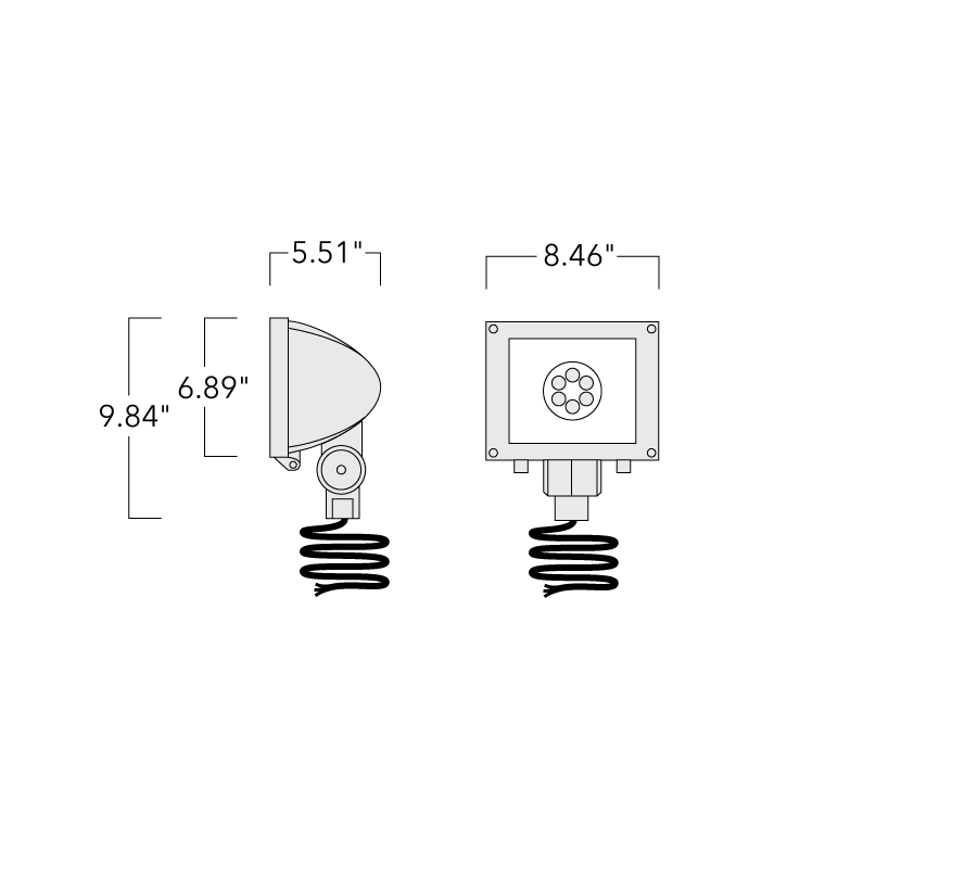 FLB141 LED #1 REMOTE Symmetric Schematics