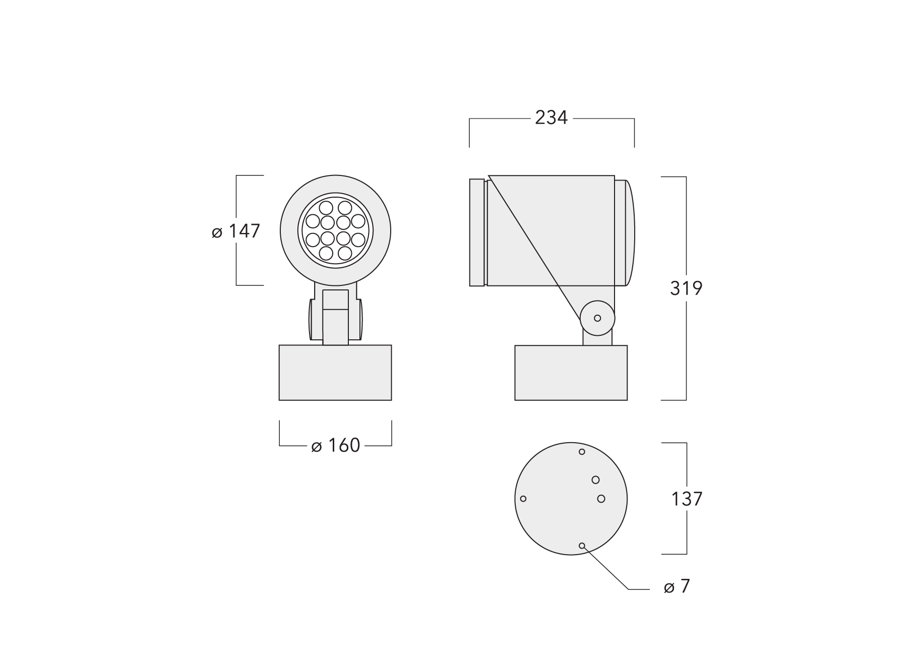 FLC331 Surface mounted Schematics