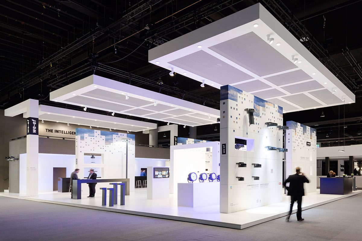 WE-EF booth, Light & Building 2018, Frankfurt a. Main
