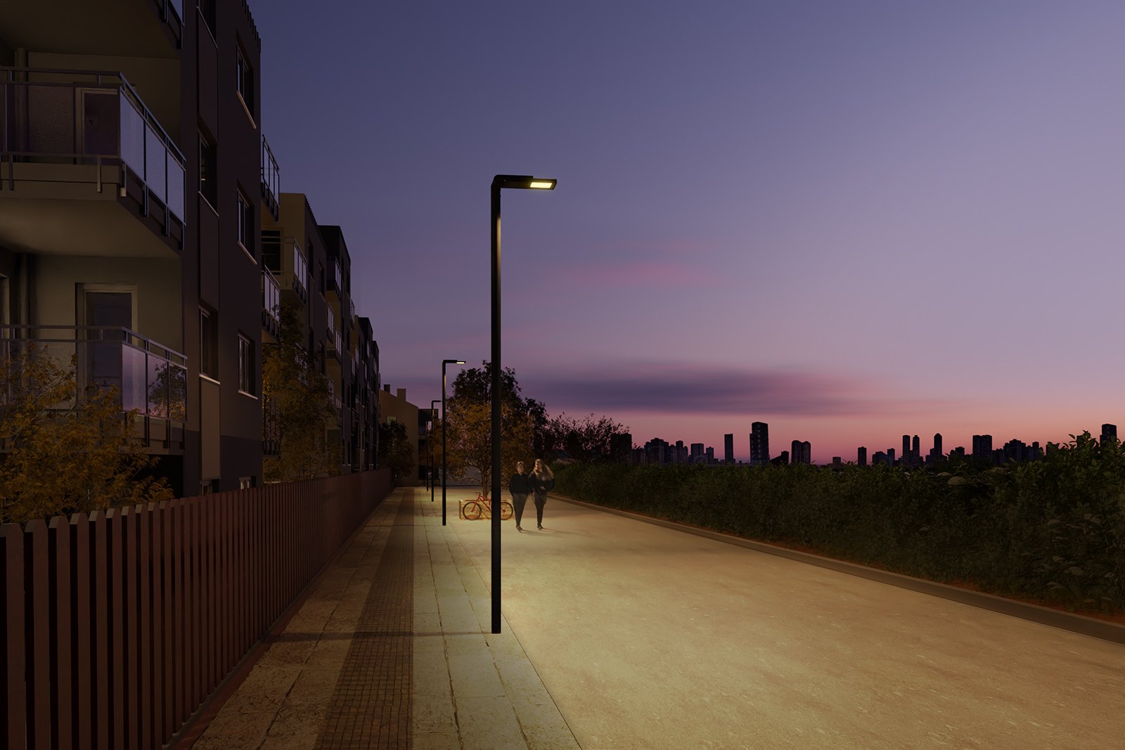 La durabilité a été au cœur du développement de la nouvelle série de luminaires de rue et d'éclairage AFL100 de WE-EF dès le début.